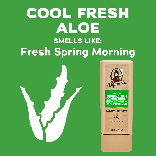 DR. SQUATCH Men's Natural Conditioner - Cool Fresh Aloe - 11 fl oz