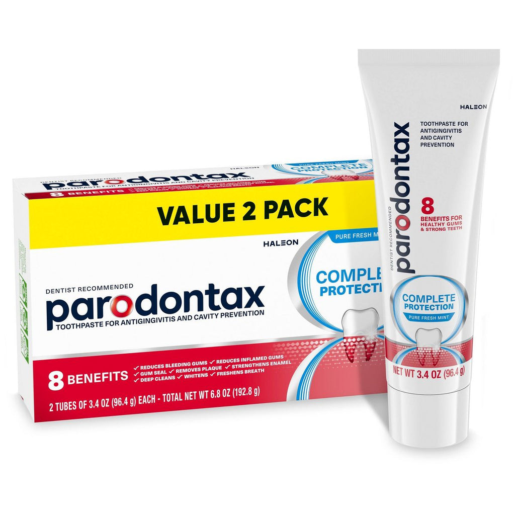 Parodontax Complete Extra Fresh Fluoride Toothpaste - 2ct/3.4oz