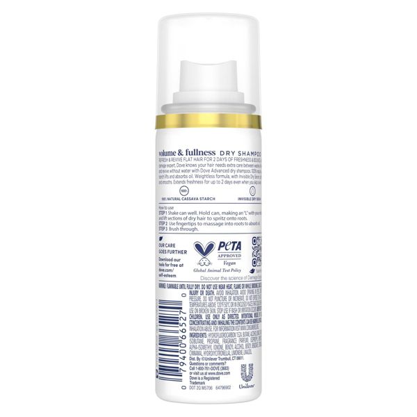 Dove Beauty Refresh + Care Volume & Fullness Dry Shampoo - 7.3oz