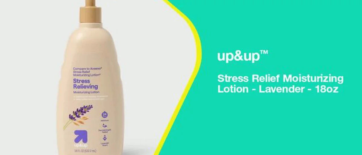 Stress Relief Moisturizing Lotion - Lavender - 18oz - up&up™