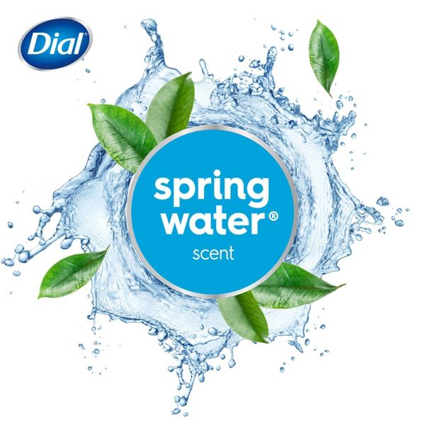 Dial Refresh & Renew Spring Water Antibacterial Bar Soap - 4oz/12pk