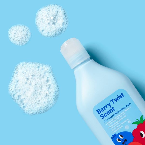 Kids' Bubble Bath + Body Wash - Berry Twist - 20 fl oz - up&up™