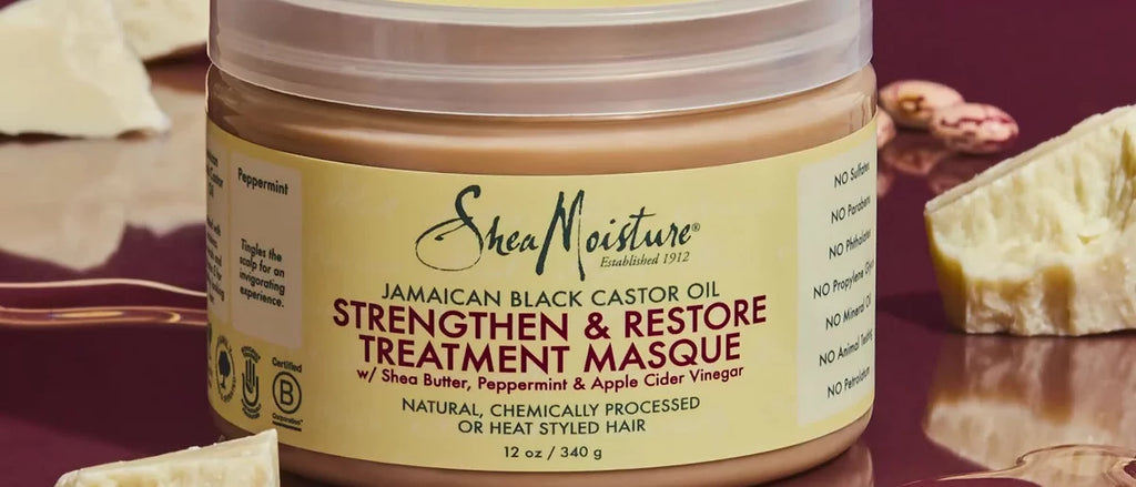 SheaMoisture Jamaican Black Castor Oil Strengthen & Restore Hair Mask - 11.5oz