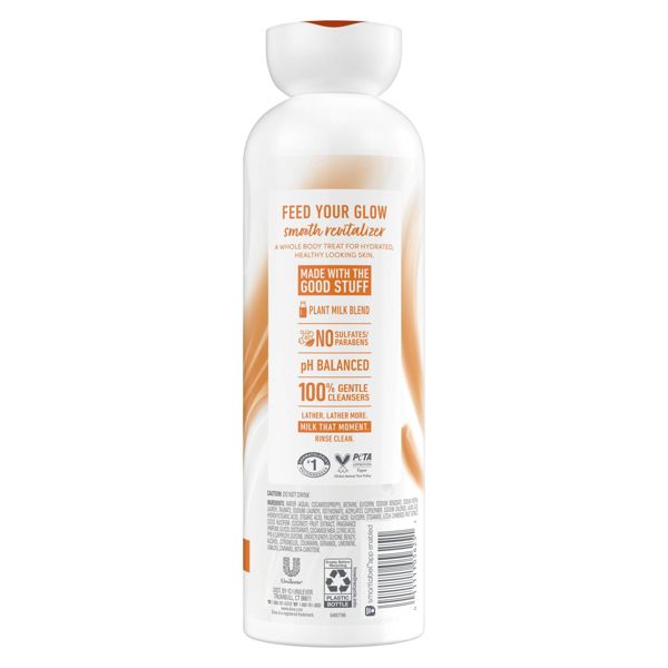 Dove Beauty Plant Milk Cleansing Body Wash - Coconut Milk & Sugar Lychee - 17.5 fl oz