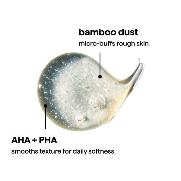 Method Micro Buffing Body Wash Tonic with Bamboo Dust, AHA and PHA - Lavender, Eucalyptus and Rose - 17 fl oz