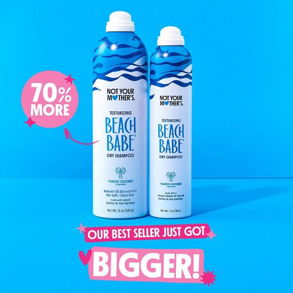 Not Your Mother's Beach Babe Dry Shampoo - 12oz
