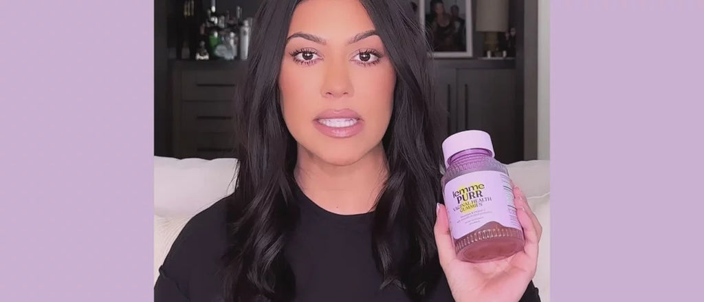 Lemme Purr Vaginal Probiotic Gummies - pH & Odor Support - Pineapple & Vitamin C - Pineapple Flavored - 14ct