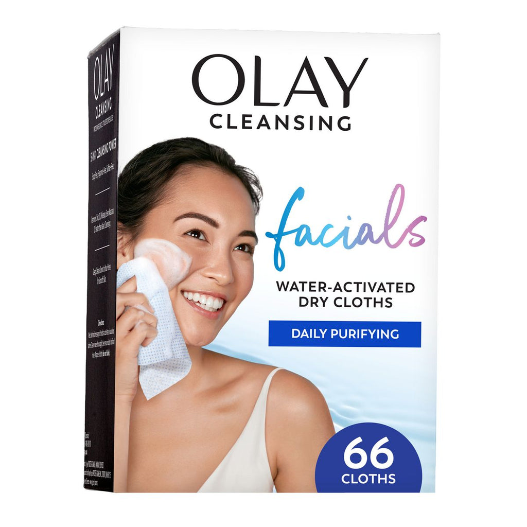 Olay Daily Facials Face Cleansing Wipes Makeup Remover - Unscented - 66ct