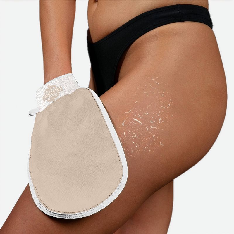 Dermasuri Deep Exfoliating Body Scrub Glove - Whole Body Application, 1 Piece
