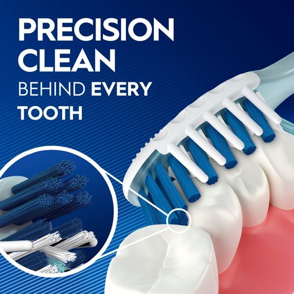 Oral-B CrossAction All In One Toothbrushes, Deep Plaque Removal, Soft - 2ct