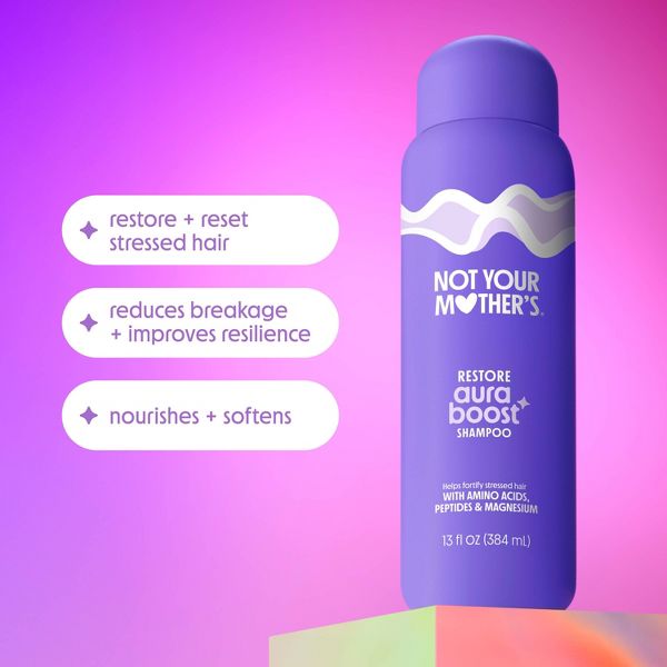 Not Your Mother's aura boost Restore Shampoo -13oz