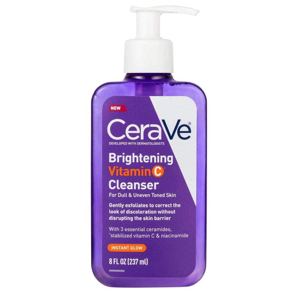 CeraVe Brightening Vitamin C Cleanser For Dull & Uneven Toned Skin - 8 fl oz