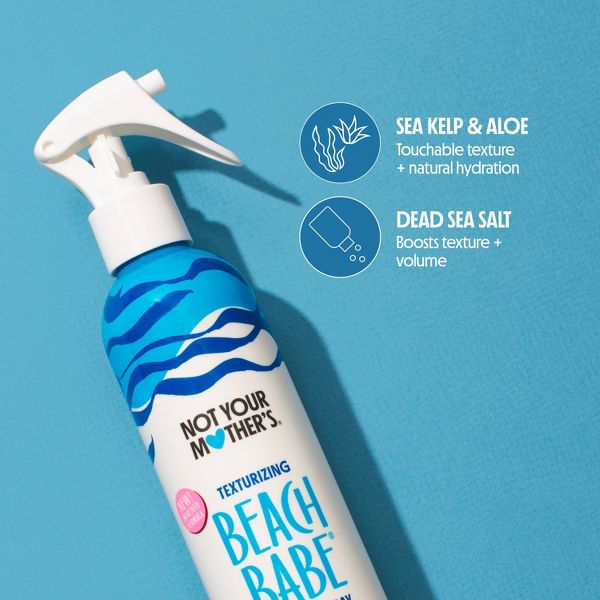 Not Your Mother's Beach Babe Texturizing Sea Salt Spray with UV Protection - 8 fl oz
