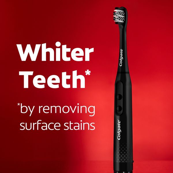 Colgate Optic White Adult Sonic Battery Powered Toothbrush - Soft
