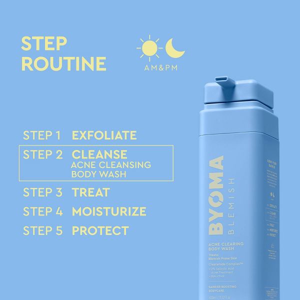 BYOMA Blemish Acne Clearing Body Wash - 13.52 fl oz