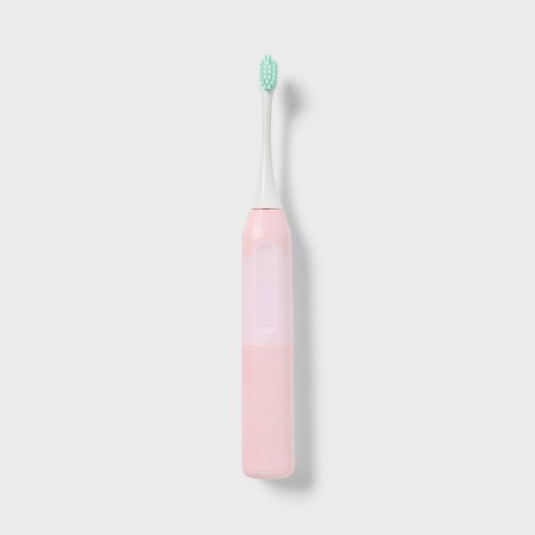 Kids' Battery Powered Electric Toothbrush - Light Pink - up&up™