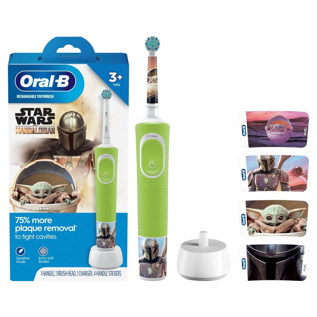 Oral-B Kids' Star Wars The Mandalorian Electric Toothbrush