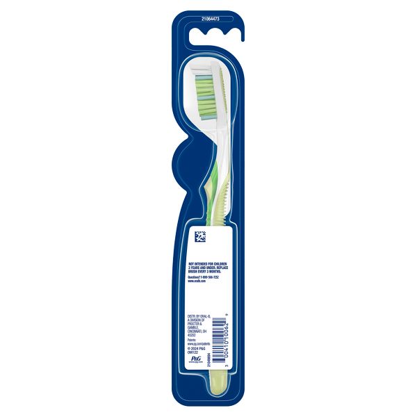 Oral-B 3D White Vivid Manual Toothbrush, Medium Bristles - 1ct