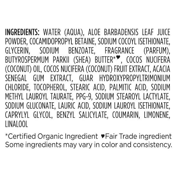 SheaMoisture Body Wash Daily Hydration - 100% Virgin Coconut Oil with Coconut Milk & Glycerin - 18 fl oz