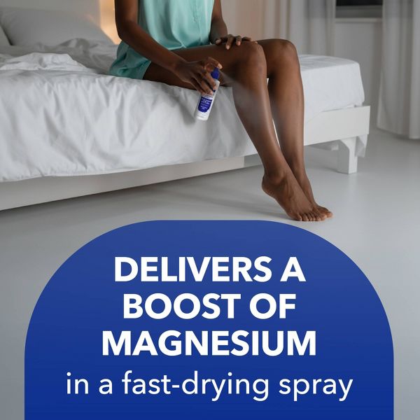Dr Teal's Topical Magnesium Body & Foot Spray with Epsom Salt & Natural Dead Sea Salt Fragrance-Free - 8 fl oz