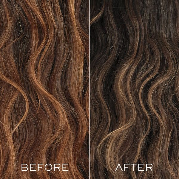 Kristin Ess Hair Gloss in Smoky Topaz for Medium Blonde Hair - Semi Permanent Dye + Toner - 4 fl oz