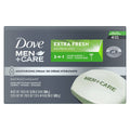 Dove Men+Care Extra Fresh Body and Face Bar Soap - 4pk - 3.75oz each