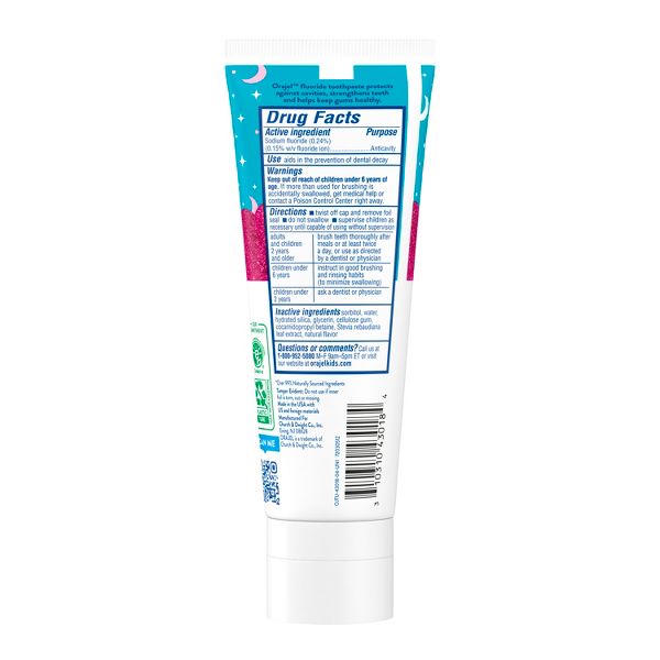 Orajel Kids Magical Unicorn Fluoride Gel Toothpaste - Strawberry - 4.2oz