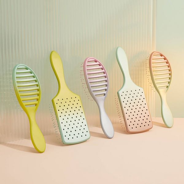 Wet Brush Feel Good Ombre Paddle Detangling Hair Brush - Pink/Purple