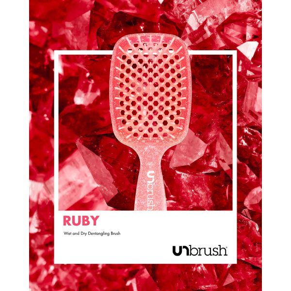 UNbrush Detangler Hair Brush - Cherry Blossom