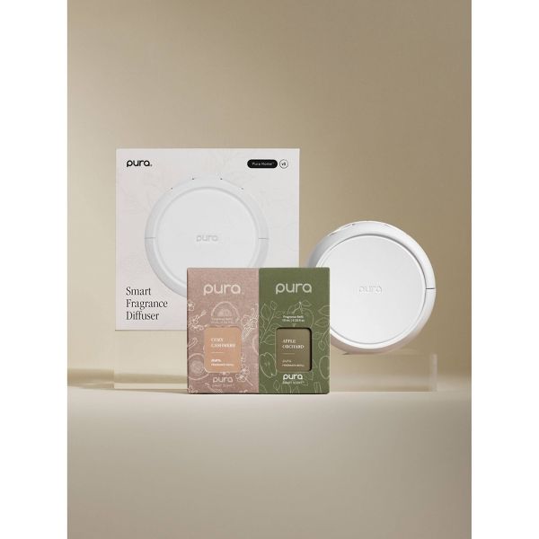 Pura Cozy Cashmere and Apple Orchards Pura Home Starter Kit