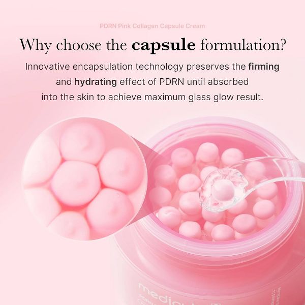 medicube PDRN Pink Collagen Capsule Cream - 1.94oz