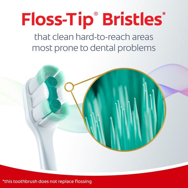 Colgate Total Active Prevention Foaming Clean Manual Toothbrush - Soft - White - 2ct