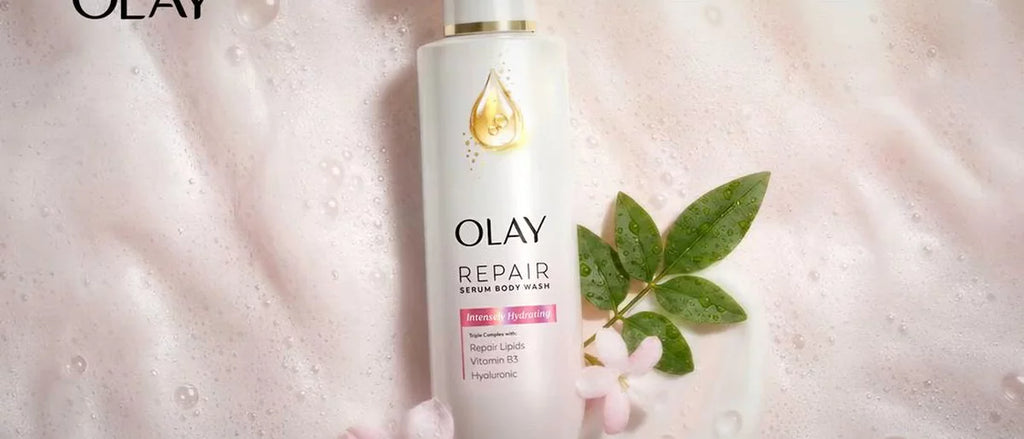 Olay Premium Bump Erasing Exfoliating Body Wash with AHA Serum Complex - 20 fl oz
