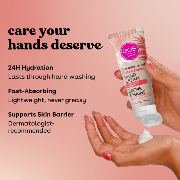 eos Shea Better Ultra Derm Hand Cream - Coconut Waters - 2.5 fl oz
