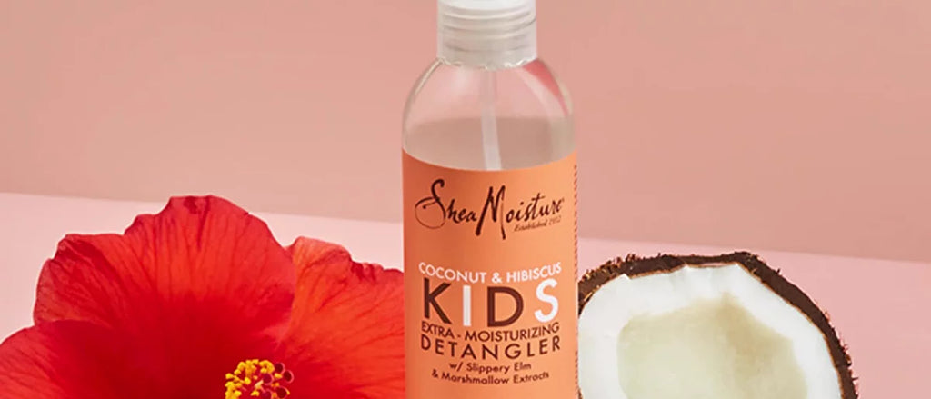 SheaMoisture Coconut & Hibiscus Kids Extra-Moisturizing Detangler - 8 fl oz