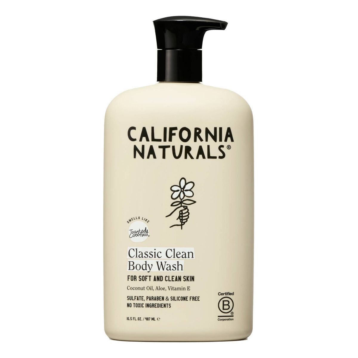 California Naturals Classic Clean Body Wash - 16.5 fl oz