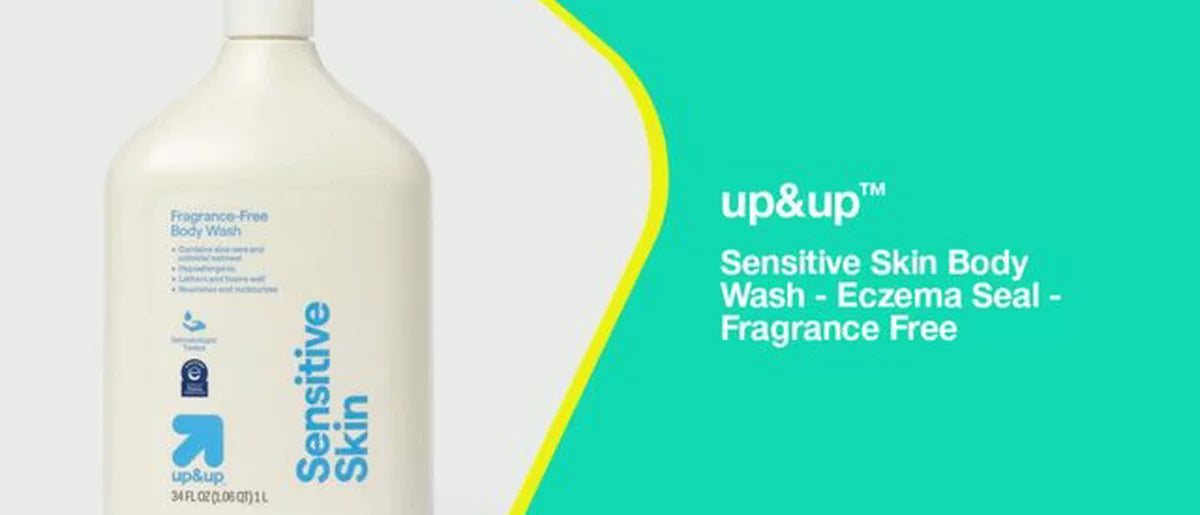 Sensitive Skin Body Wash - Eczema Seal - Fragrance Free - 22 fl oz - up&up™