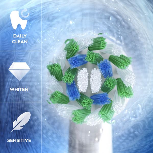 Oral-B Pro 1000 Electric Toothbrush - Black/White - 2pk