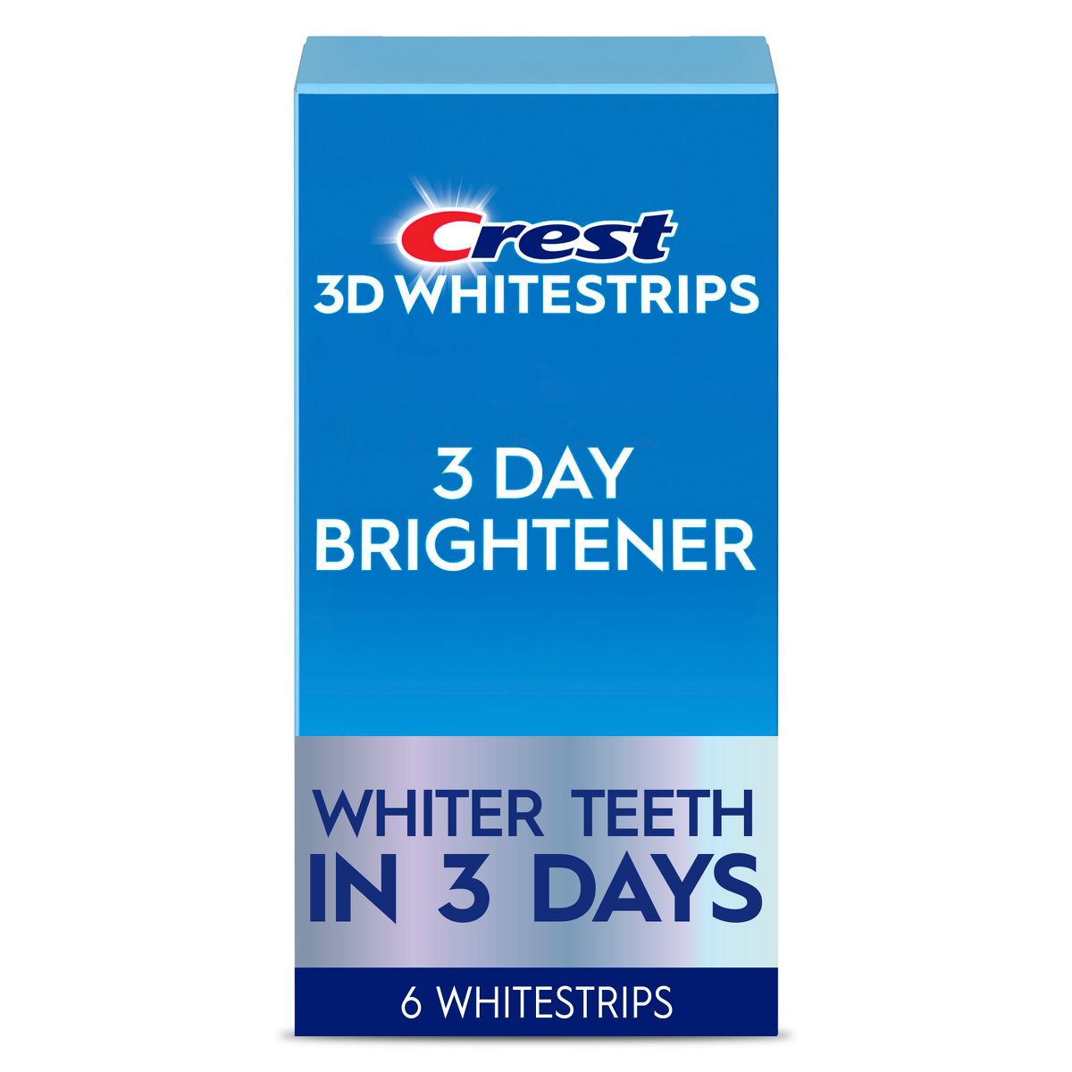 Crest 3DWhite 3 Day Brightener Teeth Whitening System - 3 Treatments