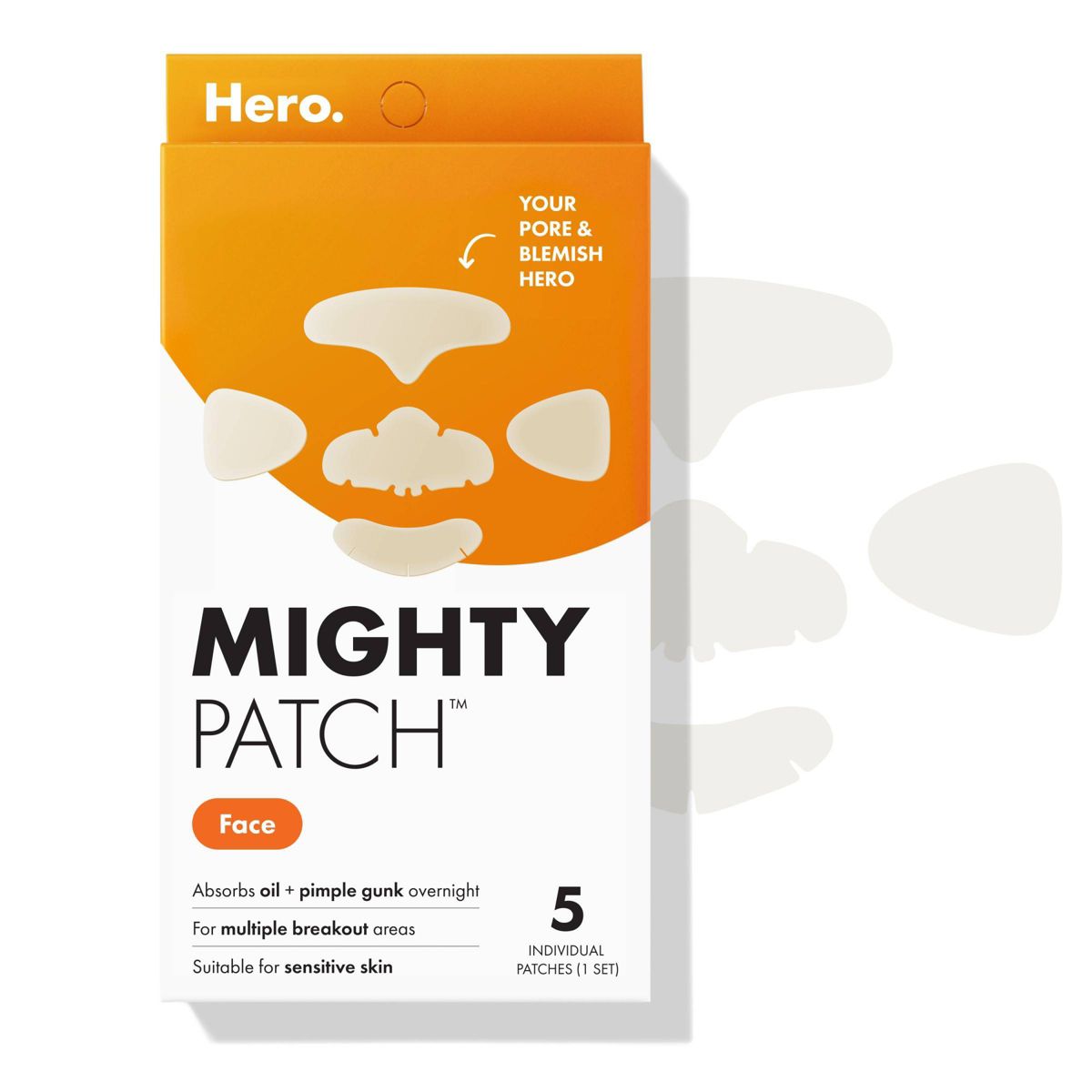 Hero Mighty Patch Face - 5ct