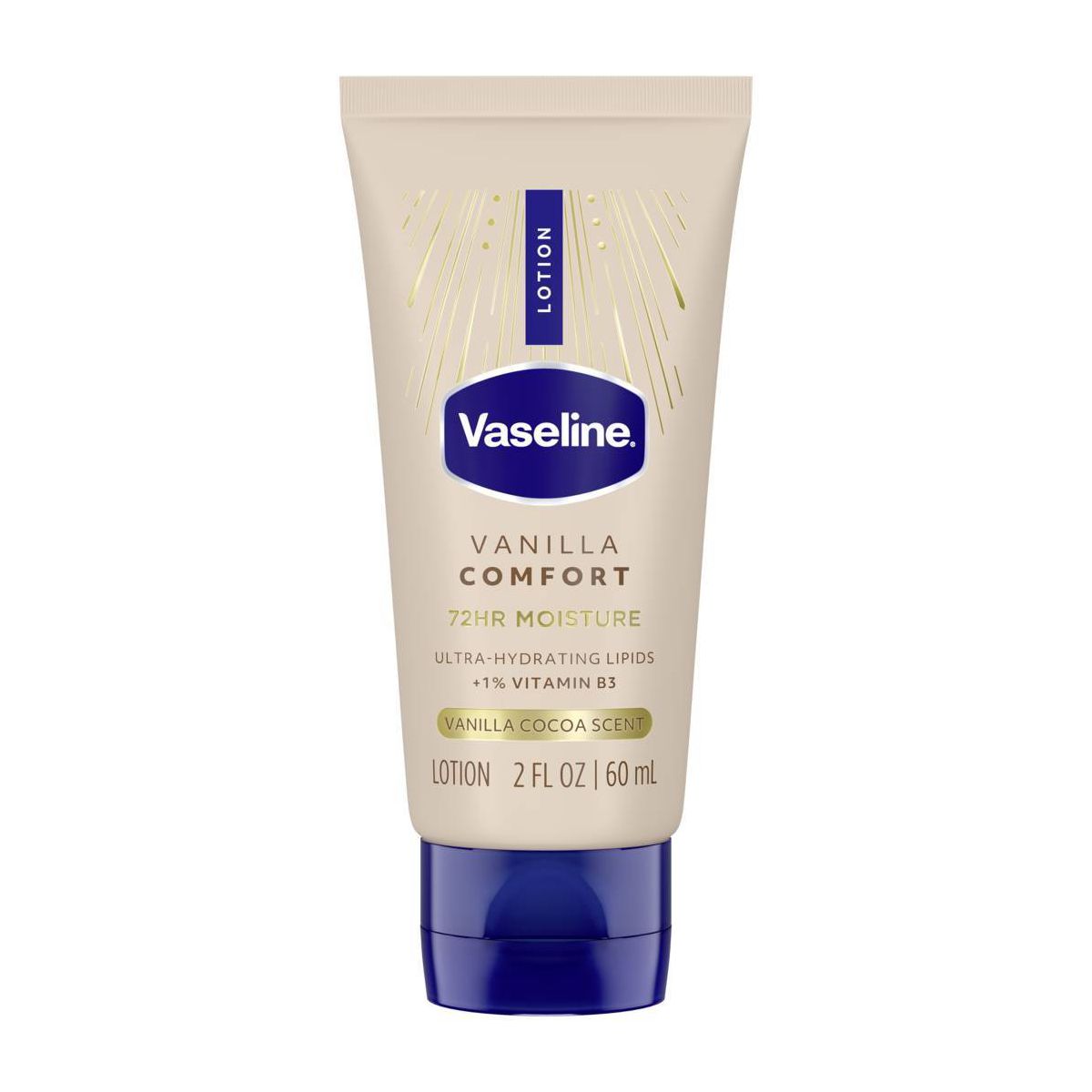Vaseline Comfort Body Lotion - Vanilla - 2oz