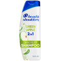 Head & Shoulders Green Apple Anti-Dandruff Paraben Free 2-in-1 Shampoo and Conditioner - 12.5 fl oz