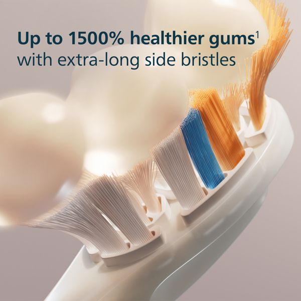 Philips Sonicare A3 Premium All-In-One Replacement Electric Toothbrush Head - HX9092/65 - White - 2pk