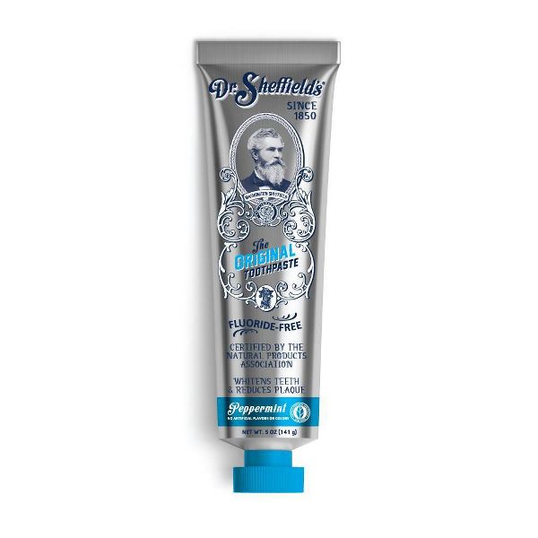 Dr. Sheffield's Certified Natural Toothpaste - Peppermint - 5oz/2pk