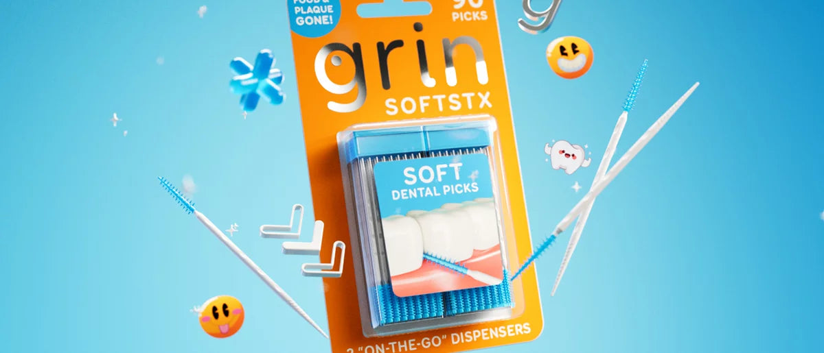 Grin Oral Care Softstx - 90ct