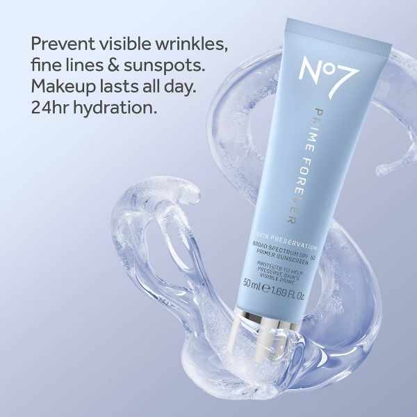 No7 Prime Forever Primer SPF 50 - 1.69oz