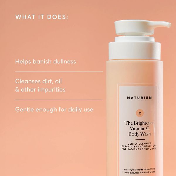 Naturium The Brightener Vitamin C Brightening Body Wash - 16.9 fl oz