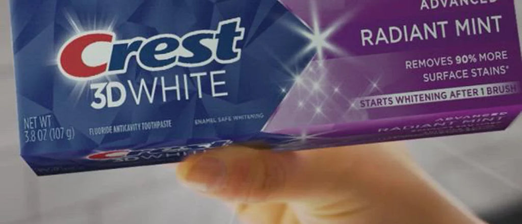 Crest 3DWhite Advanced Teeth Whitening Toothpaste - Radiant Mint - 3.3oz/4pk