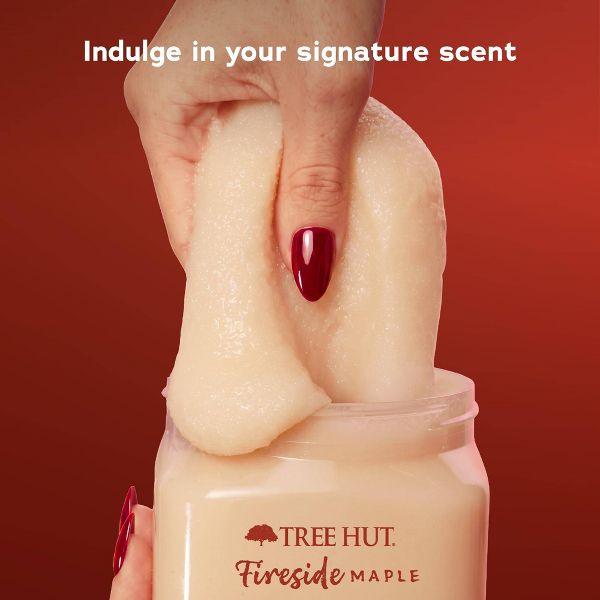Tree Hut Fireside Maple Shea Sugar Body Scrub - 18oz