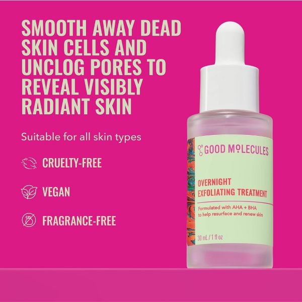 Good Molecules Overnight Exfoliating Face Treatment - 30ml